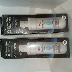(2) LG Refrigerator Water Filter LT1000P/PC/PCS